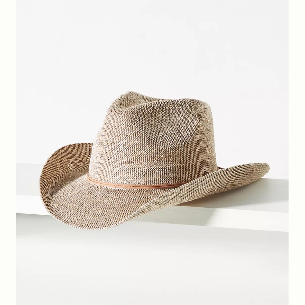 NWT Anthropologie Sparkle Rancher Hat